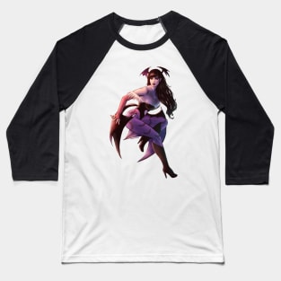 Morrigan Aensland Cosplay Baseball T-Shirt